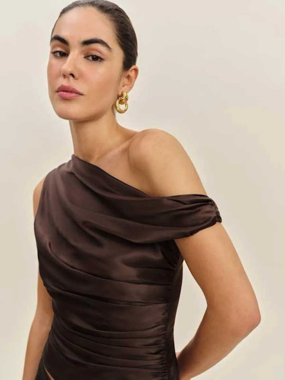 Reformation Hera Silk Top - Picture 2 of 7